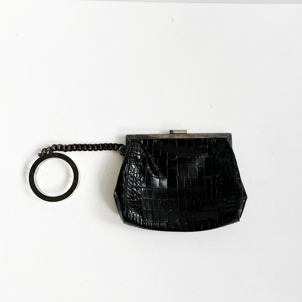 Paule Ka | Croc Clutch Bag